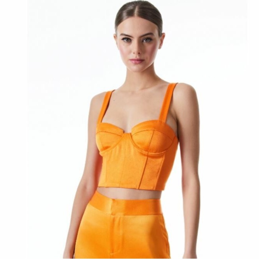 Alice and Olivia Tangerine Corset